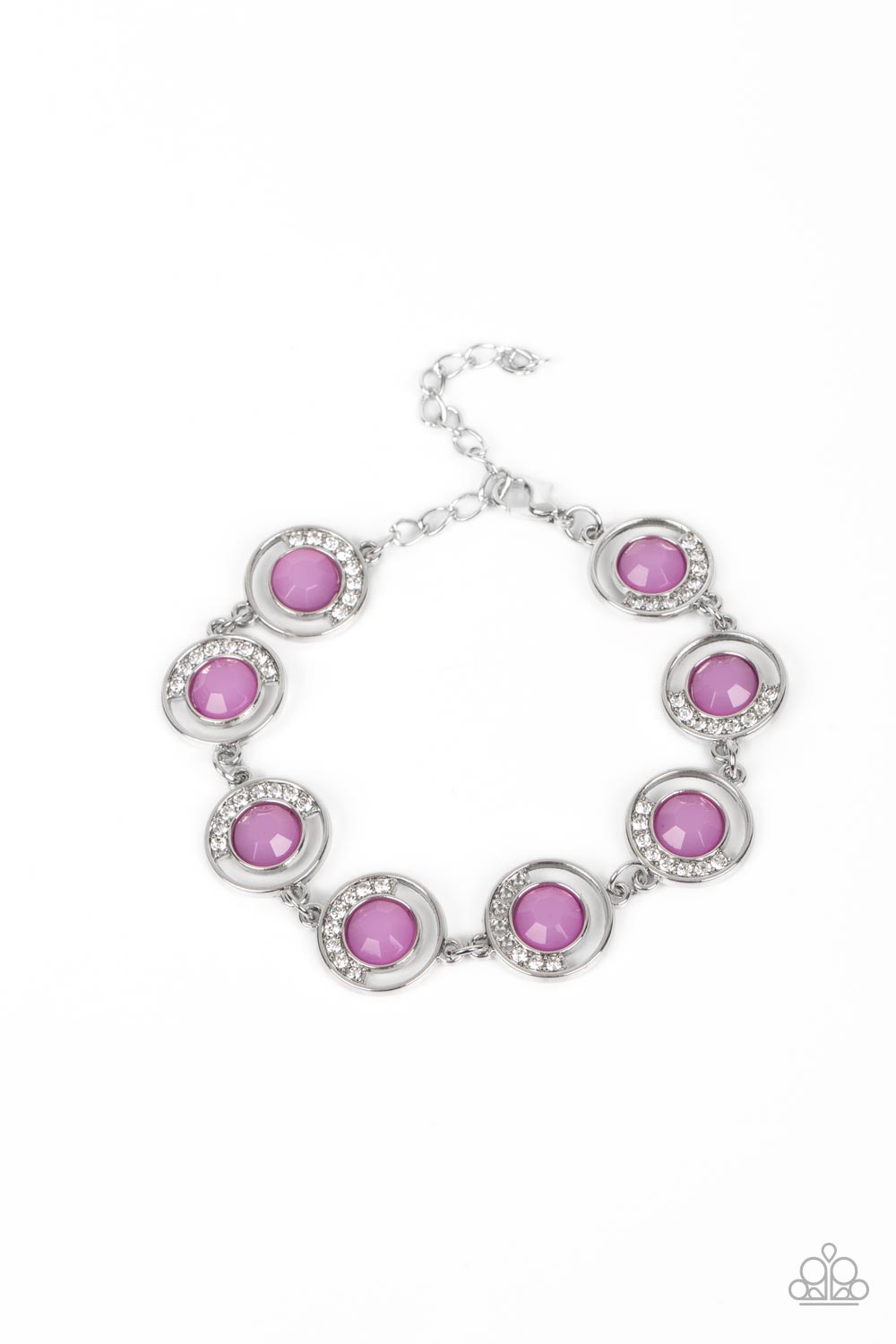 Twinkling Trajectory - purple - Paparazzi bracelet