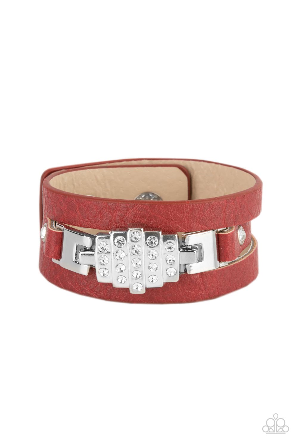 Ultra Urban - red - Paparazzi bracelet