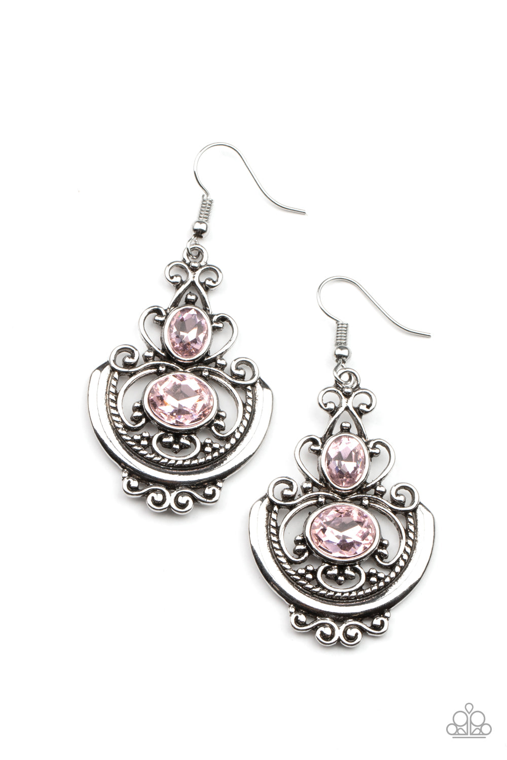 Unlimited Vacation - pink - Paparazzi earrings