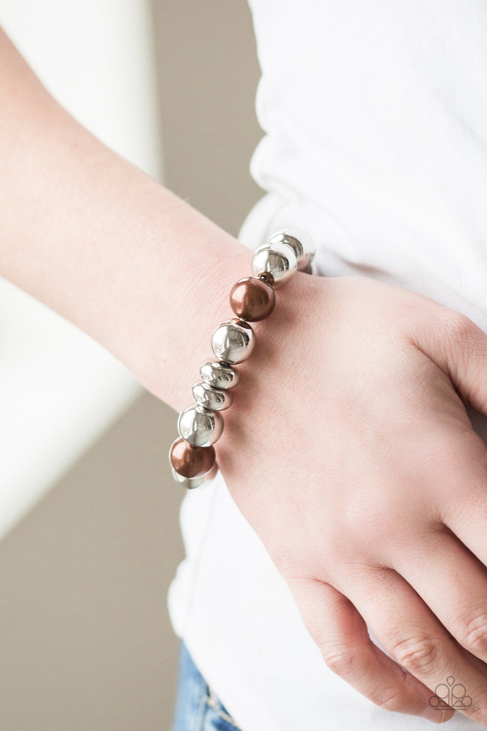 Upper Manhattan - brown - Paparazzi bracelet
