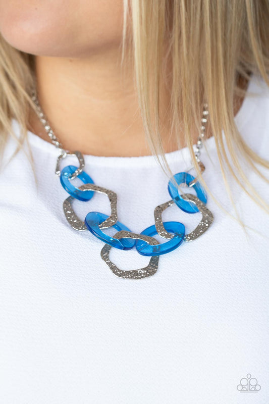 Urban Circus - blue - Paparazzi necklace