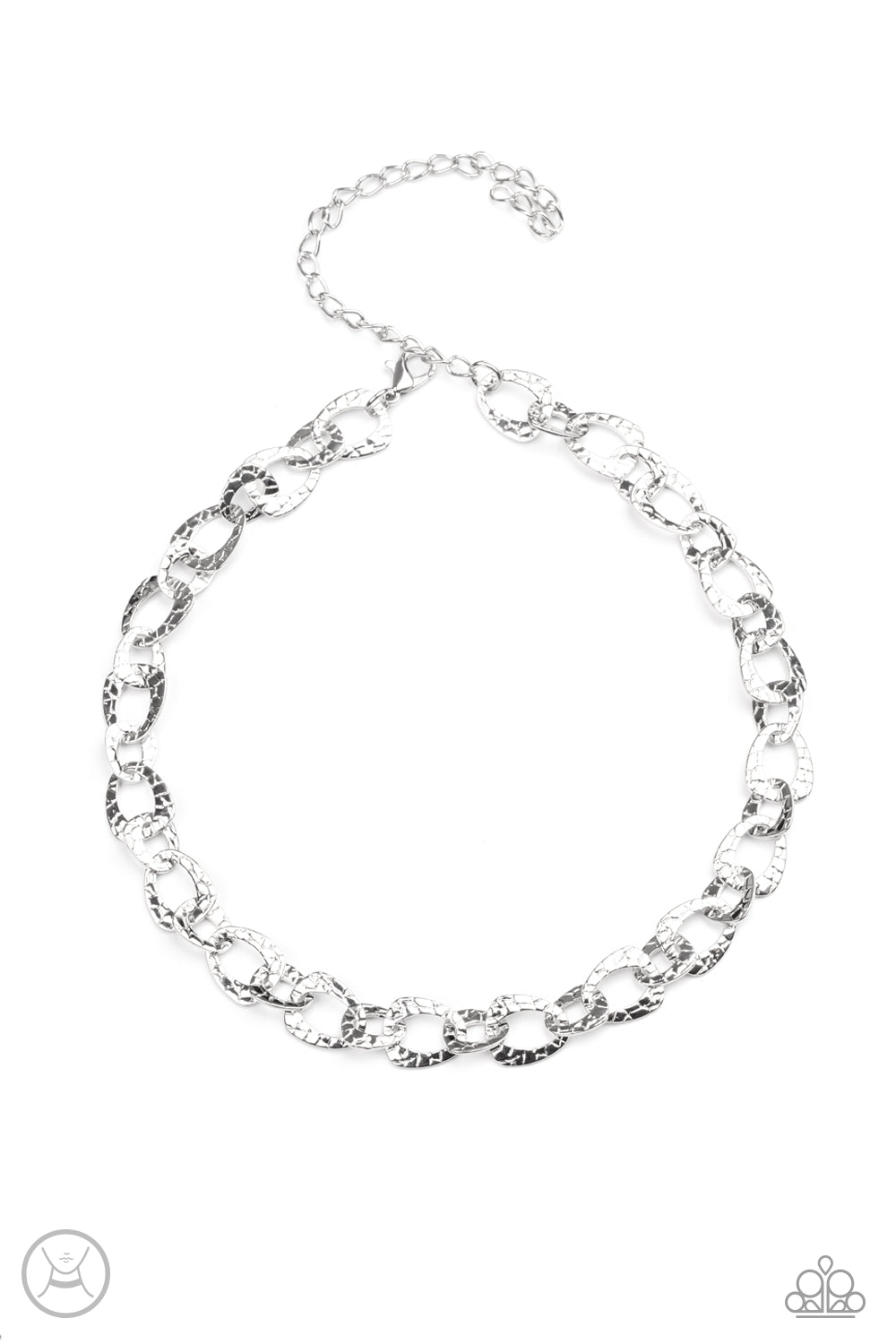 Urban Safari - silver - Paparazzi necklace