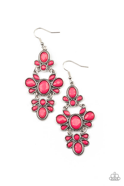 VACAY The Premises - pink - Paparazzi earrings