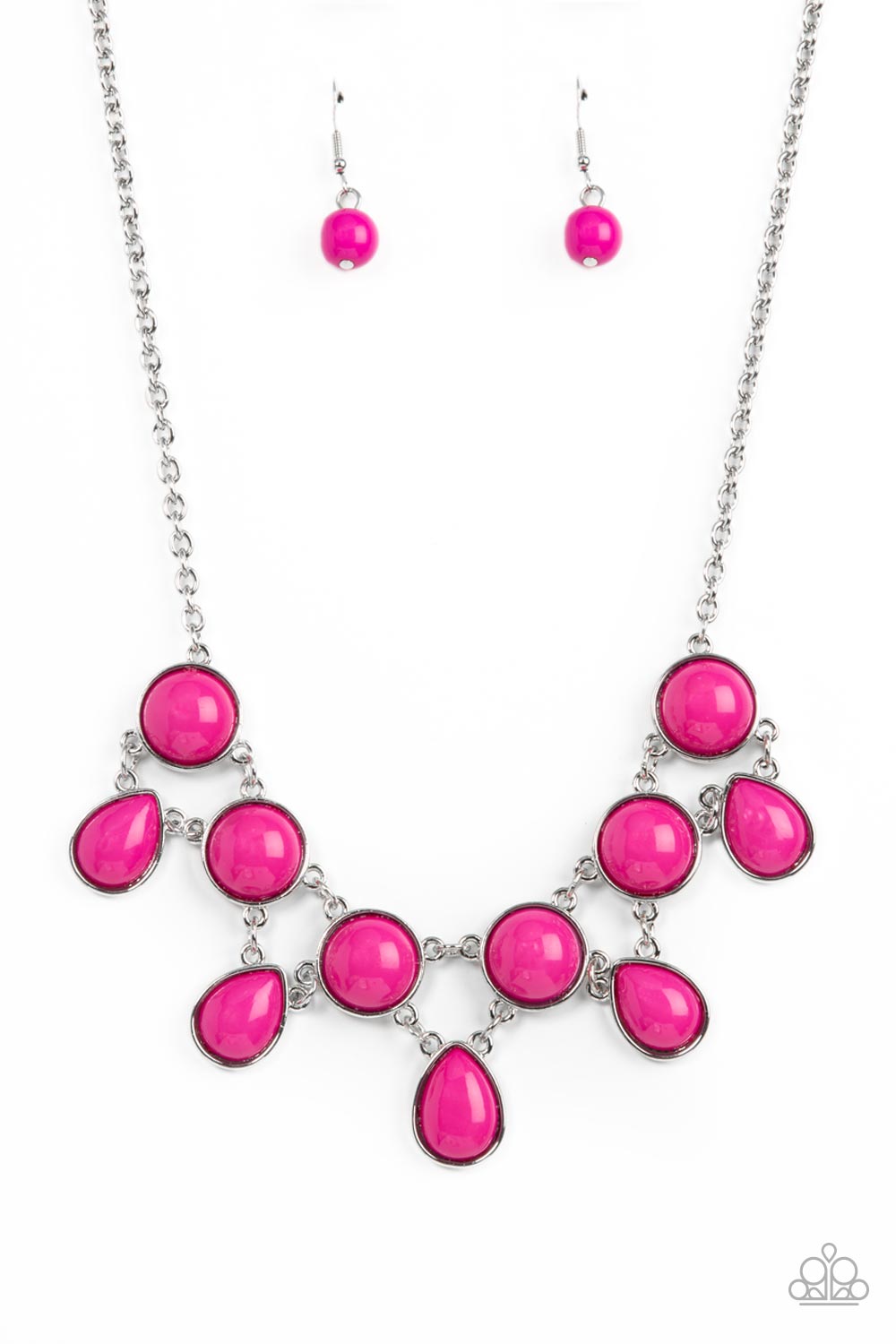 Very Valley Girl - pink - Paparazzi necklace