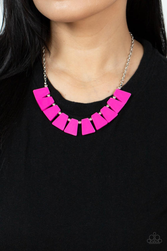Vivaciously Versatile - pink - Paparazzi necklace