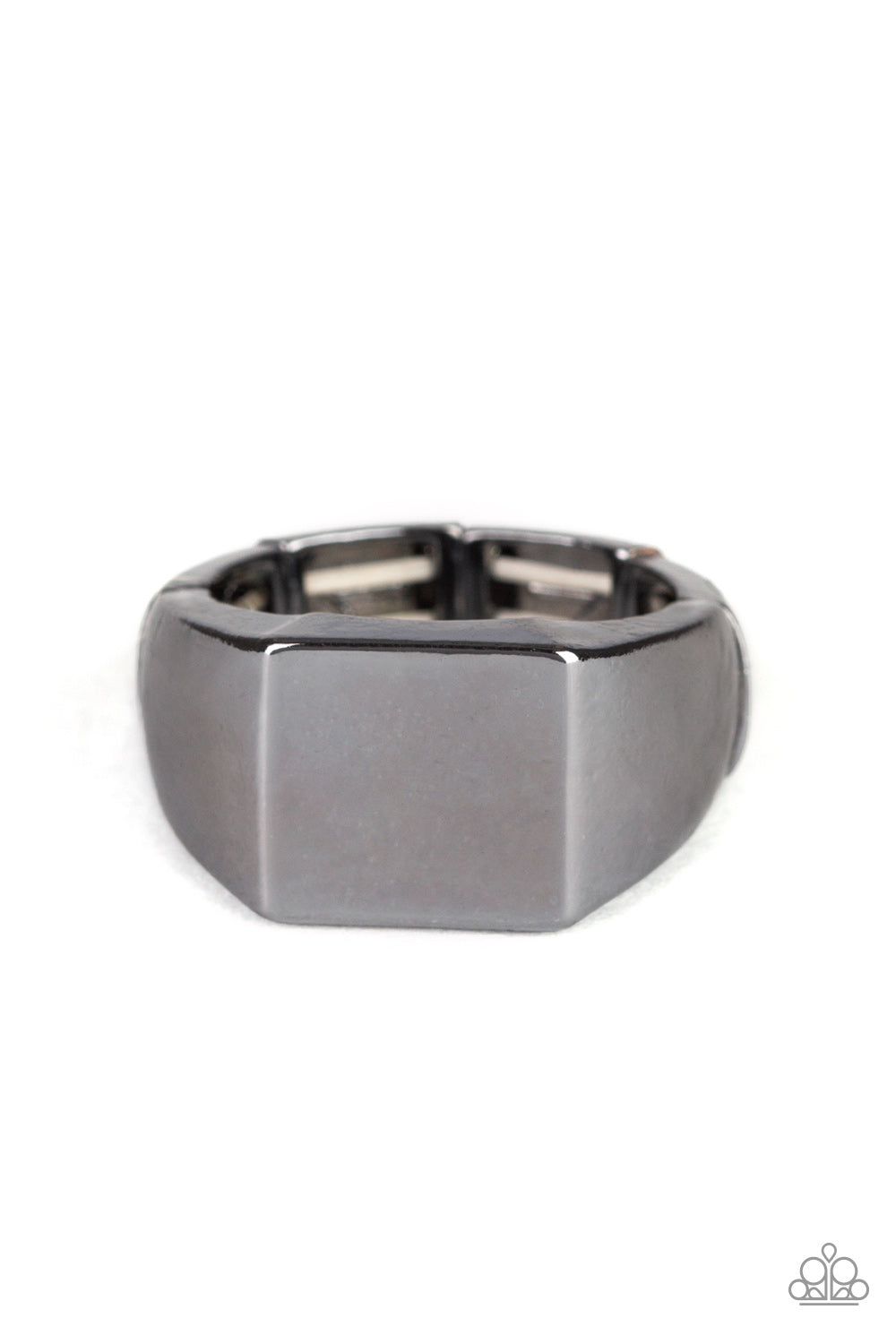 Void - black - Paparazzi MENS ring