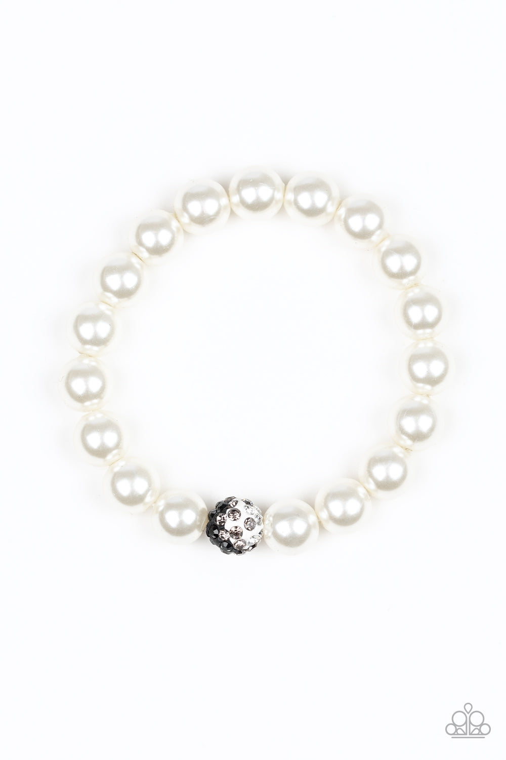 Voila! - white - Paparazzi bracelet