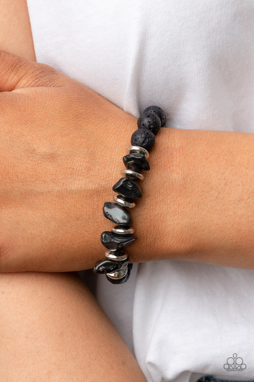 Lava rock bracelet on sale paparazzi