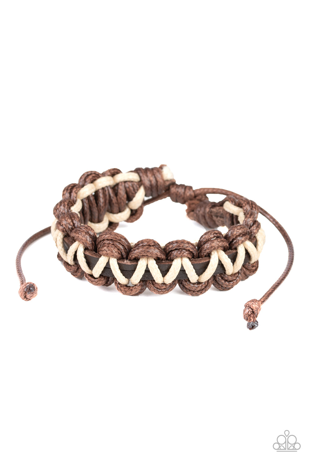 WEAVE It At That - brown - Paparazzi bracelet