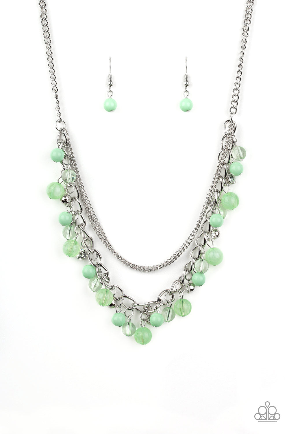 Wait and SEA - green - Paparazzi necklace