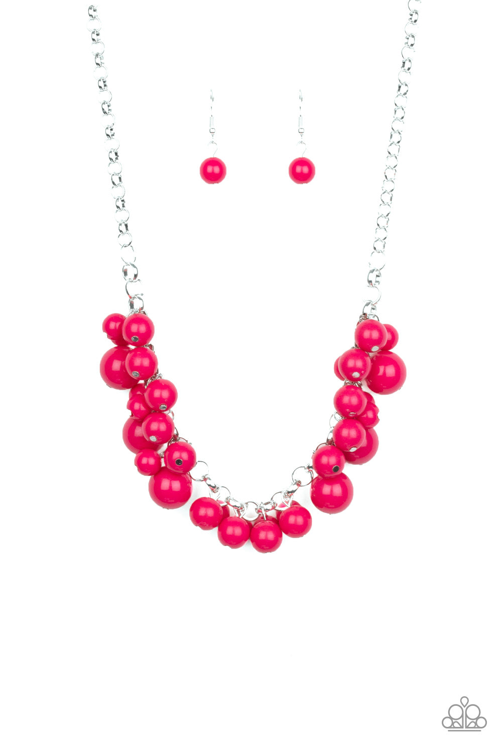 Walk This BROADWAY - pink - Paparazzi necklace