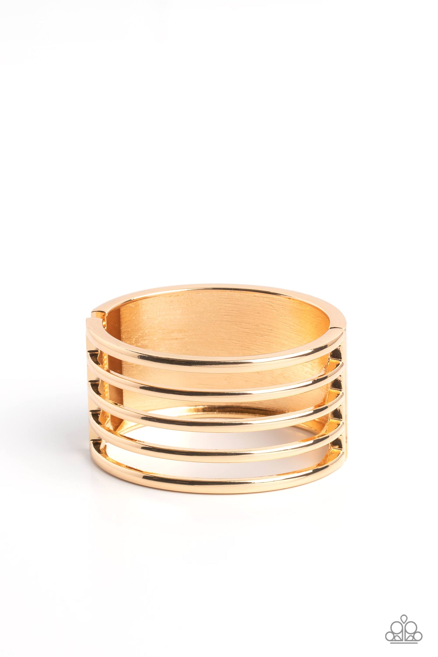 Wayward Warrior - gold - Paparazzi bracelet