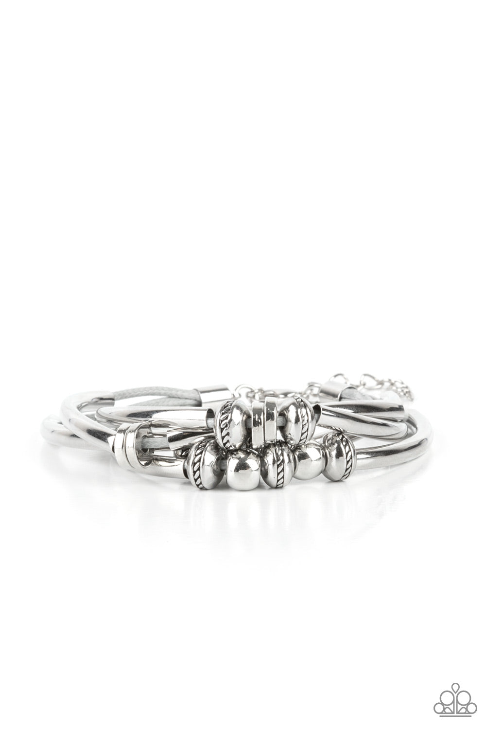 We Aim To Please - silver - Paparazzi bracelet