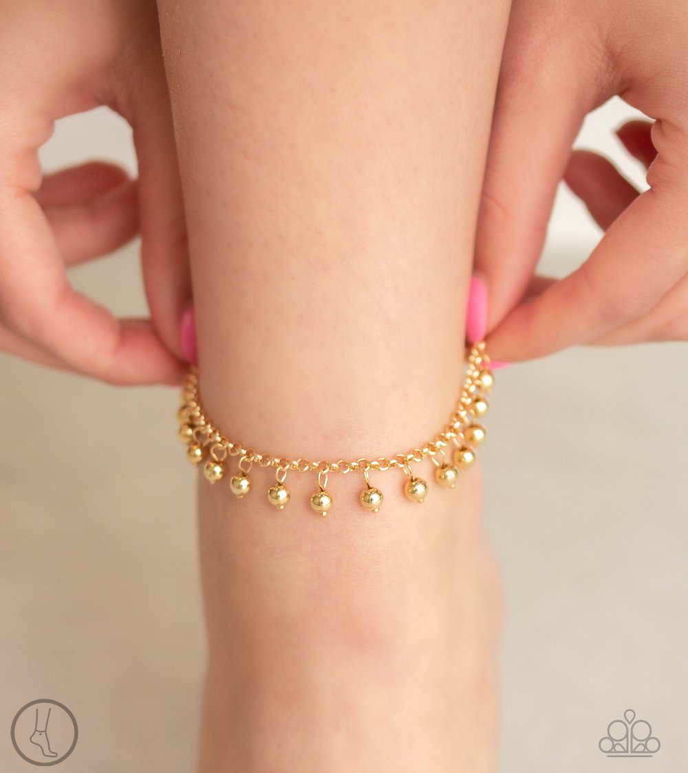 West Coast Cruzin-gold-Paparazzi anklet