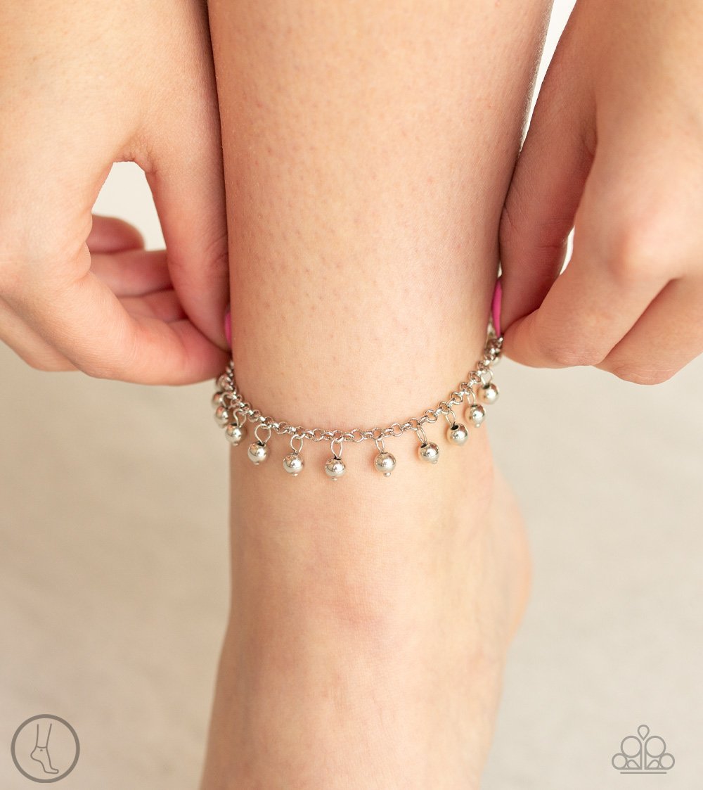 West Coast Cruzin-silver-Paparazzi anklet