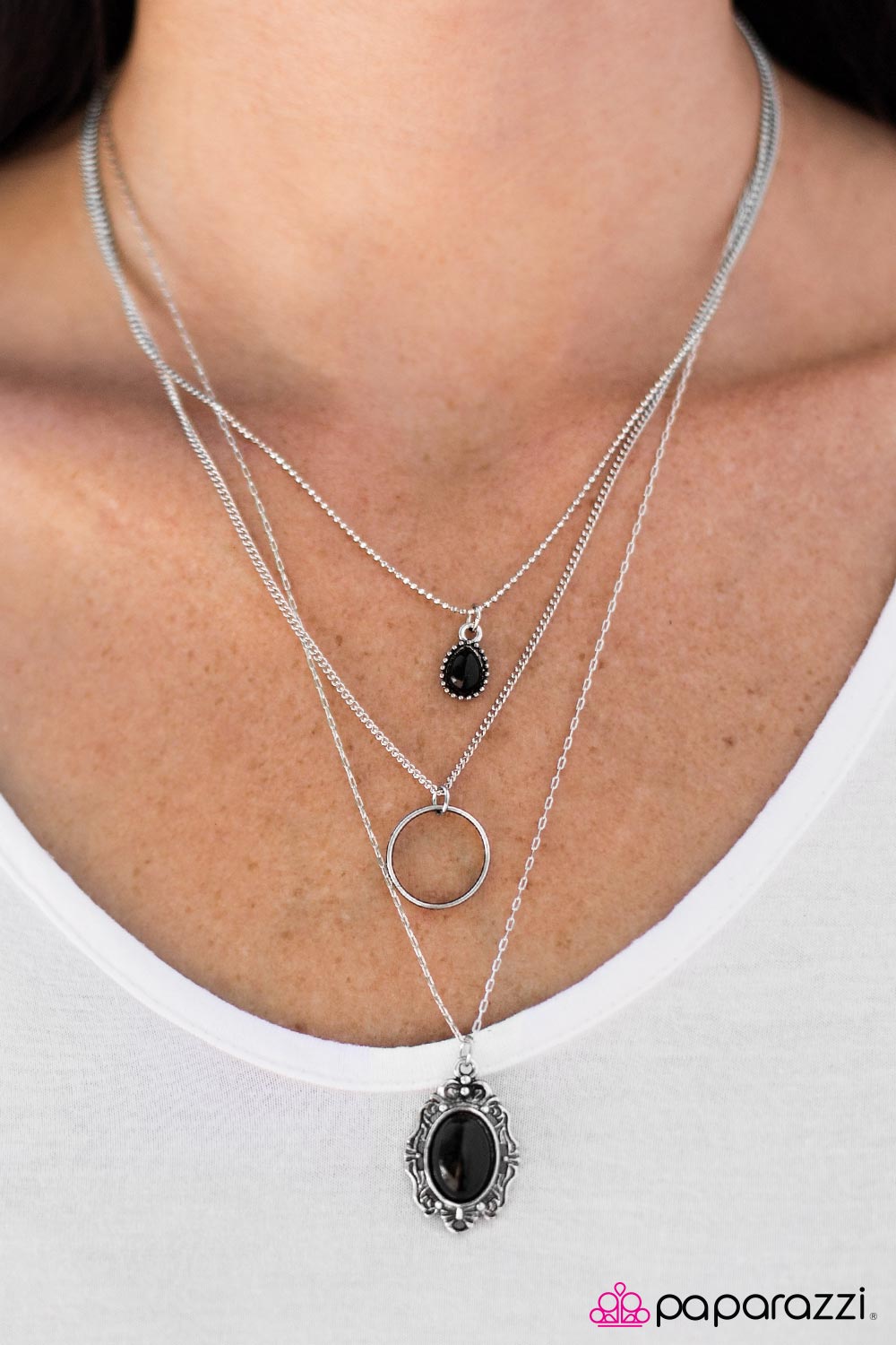Western Fairytale - Black - Paparazzi necklace
