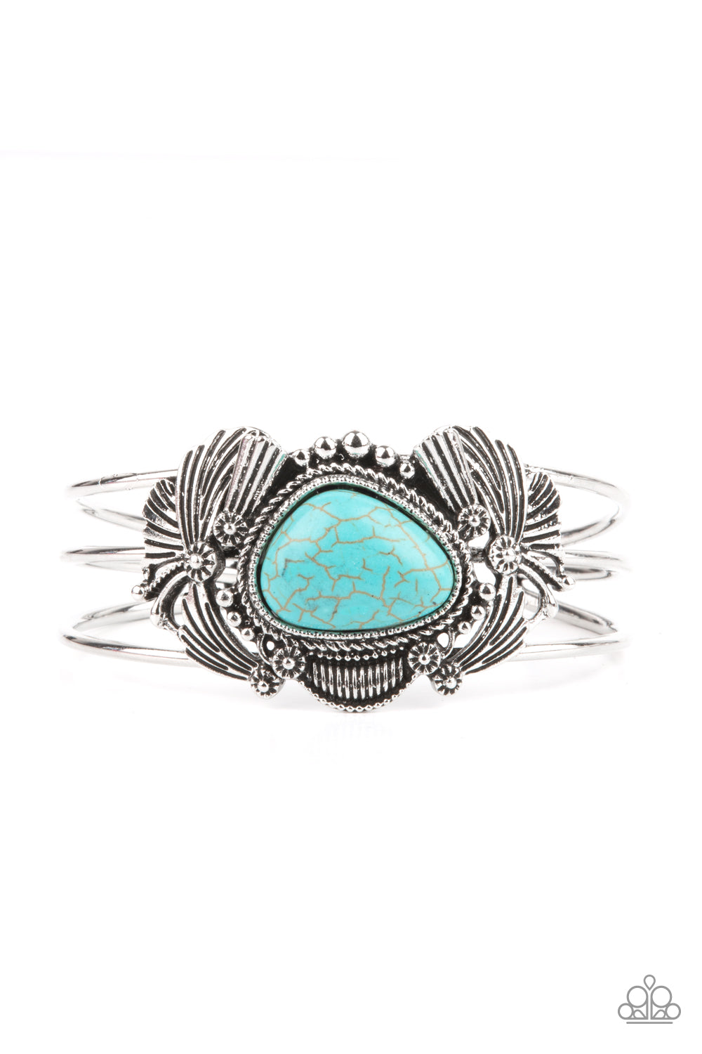 Western Wonderland - blue - Paparazzi bracelet