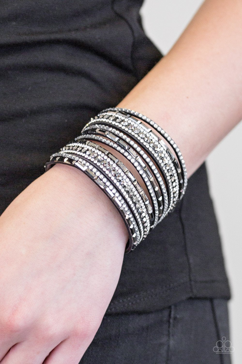 Wham Bam Glam - silver - Paparazzi bracelet
