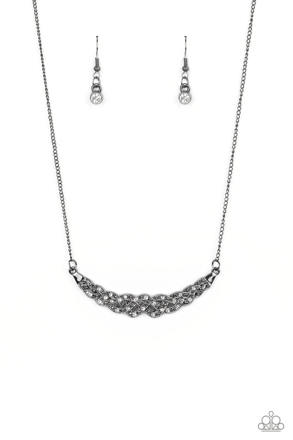 Whatever Floats Your Yacht - black - Paparazzi necklace