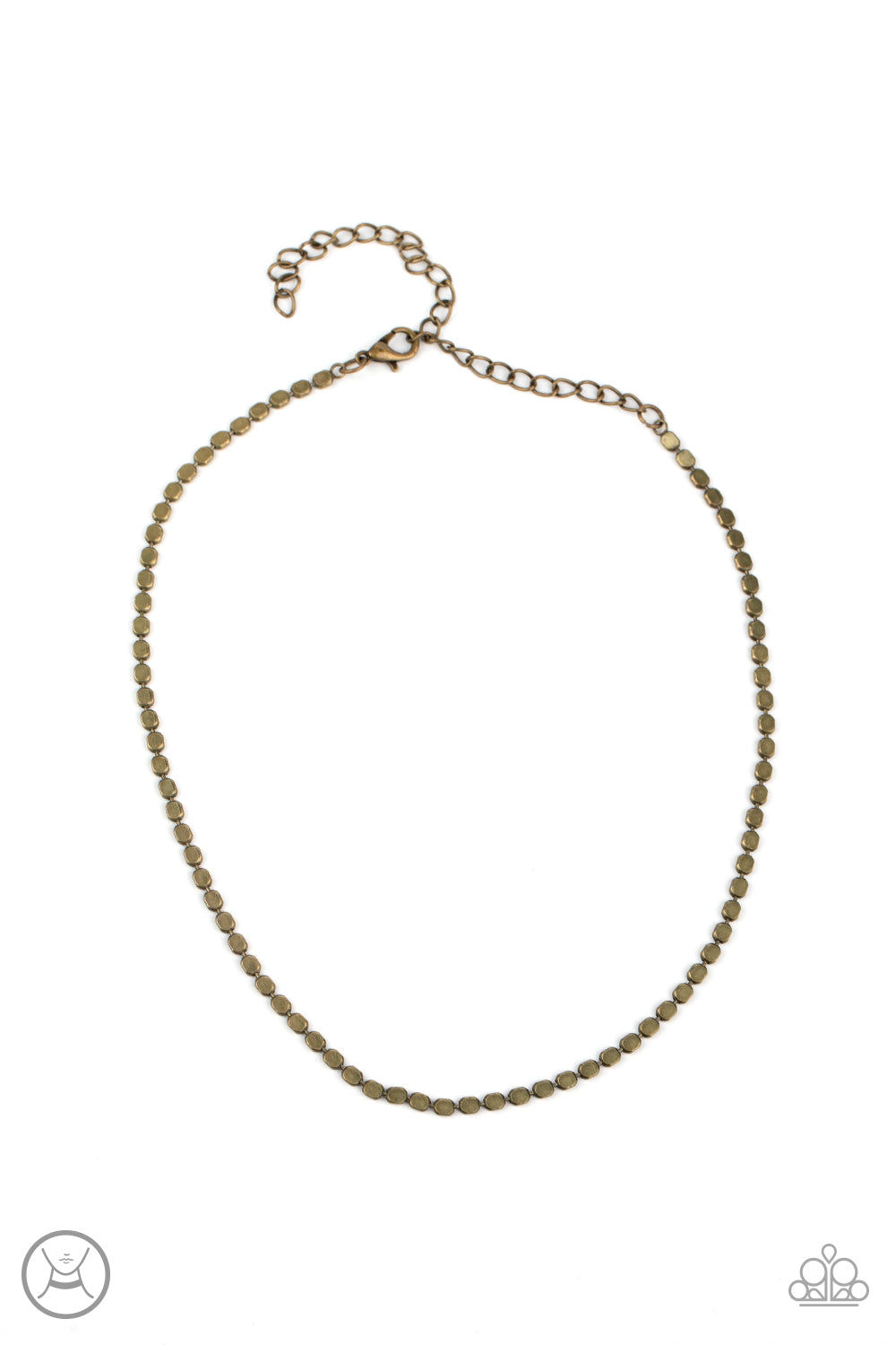When In CHROME - brass - Paparazzi necklace