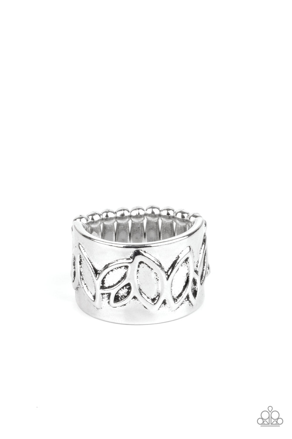 When You LEAF Expect It - silver - Paparazzi ring