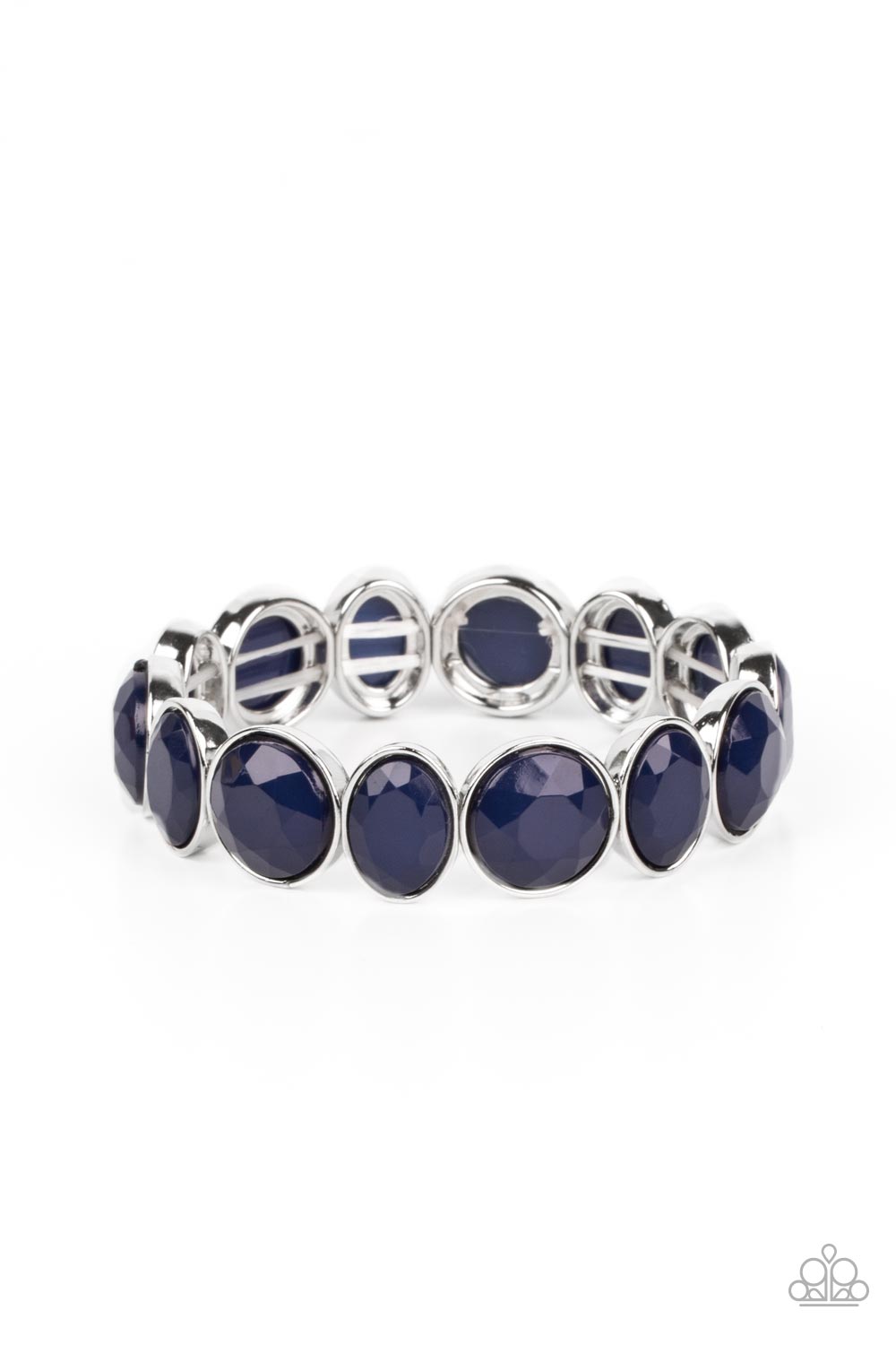 Whimsical Glow - blue - Paparazzi bracelet