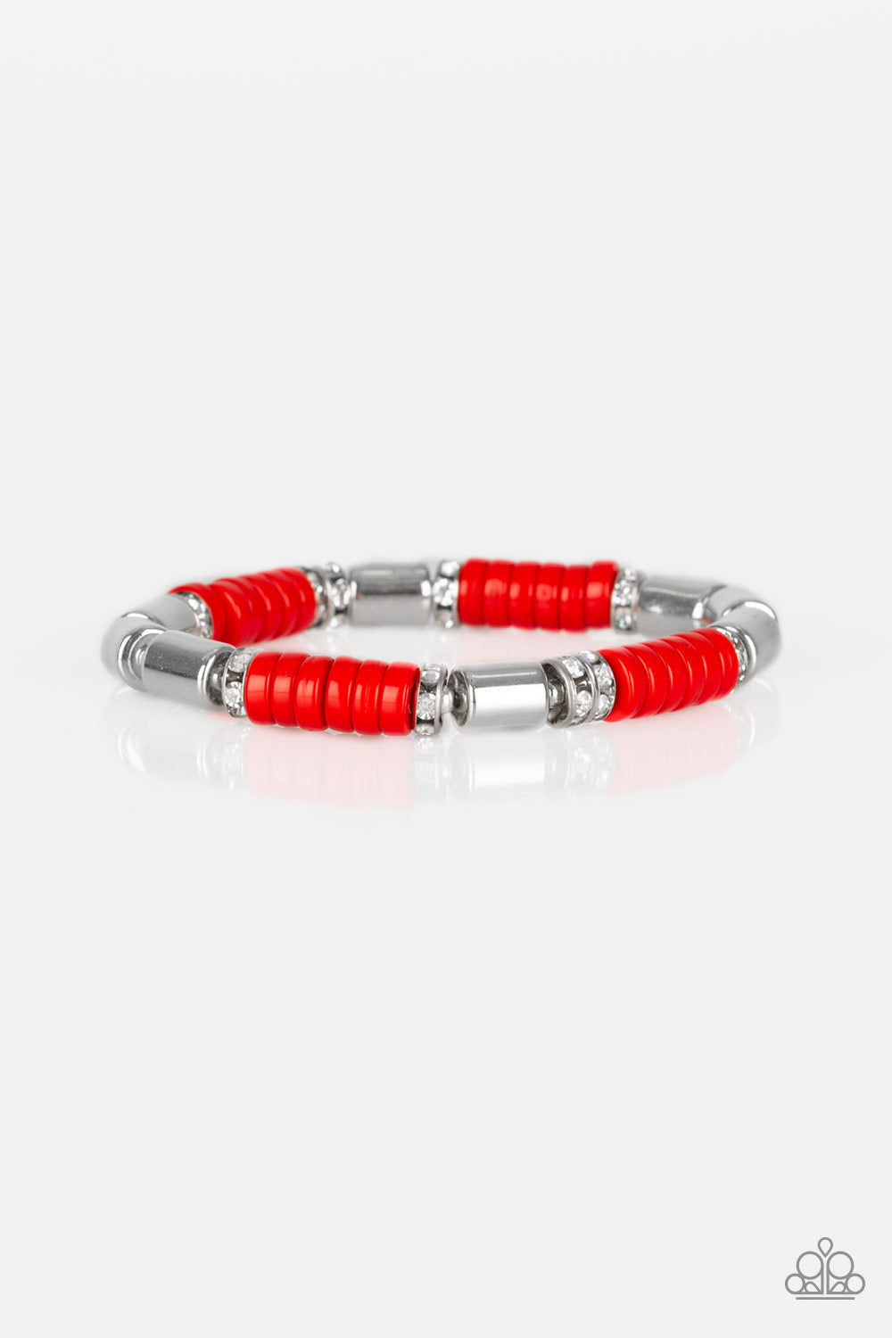 Whimsical Wanderer - red - Paparazzi bracelet