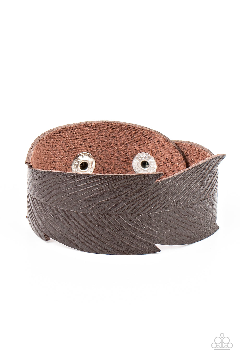 Whimsically Winging It - brown - Paparazzi bracelet