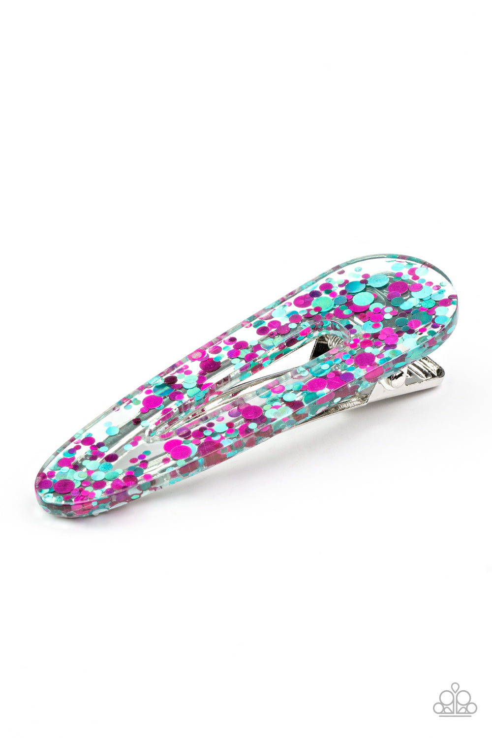 Wish Upon a Sequin - pink - Paparazzi hair clip