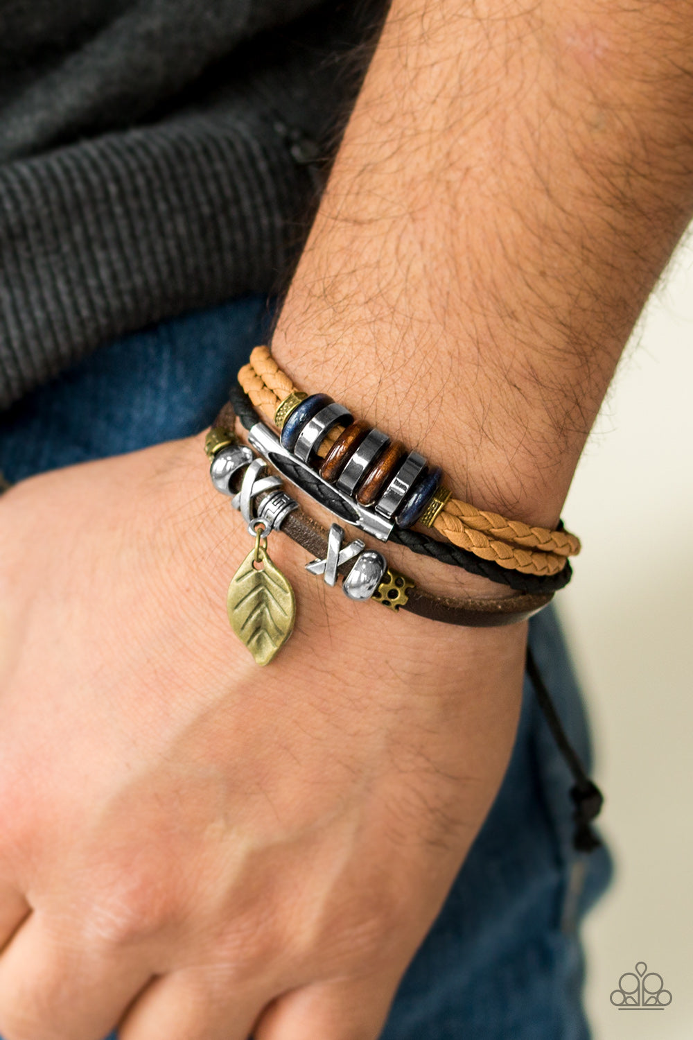 Wonderfully Willow - brass - Paparazzi bracelet