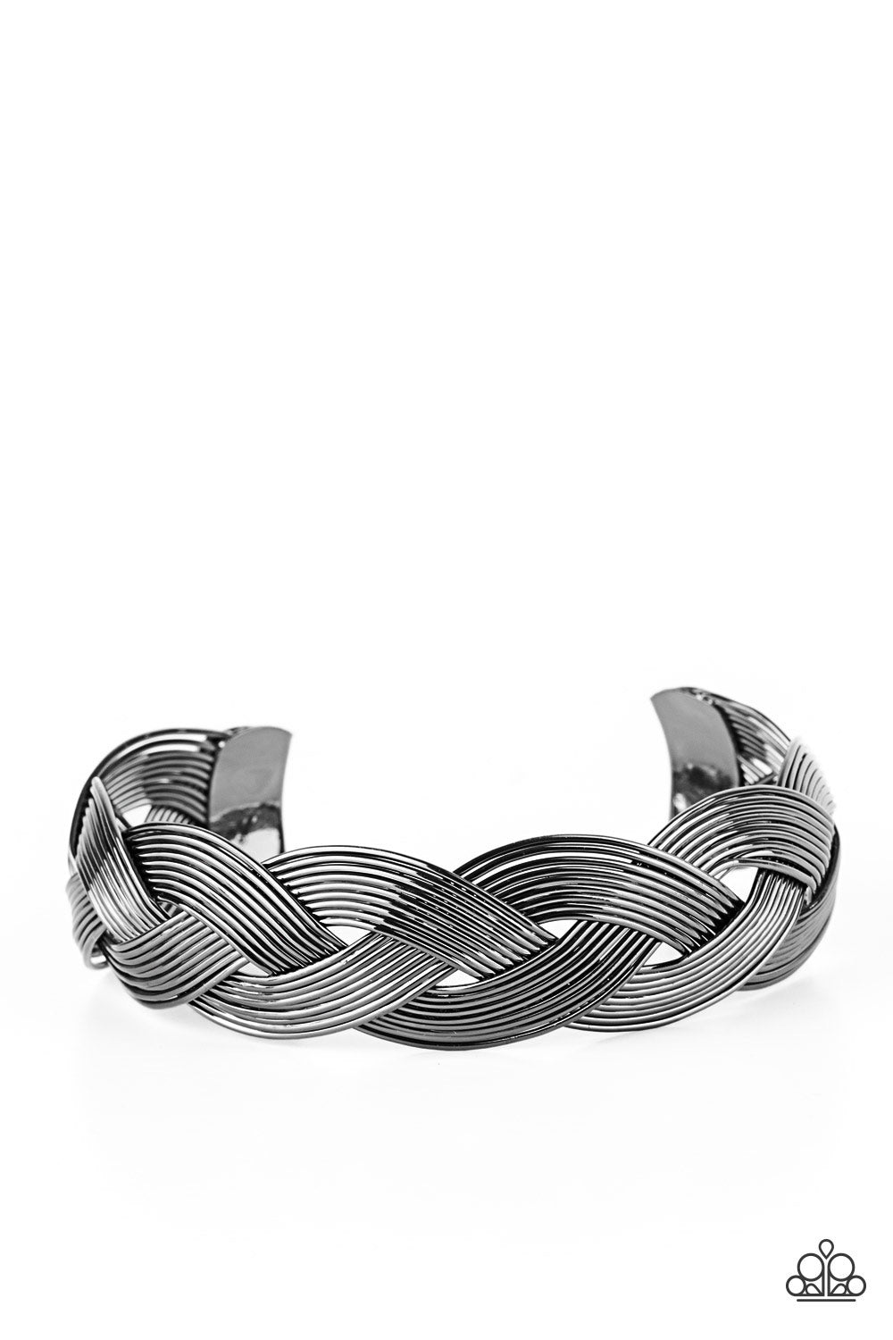 Woven Wonder - black - Paparazzi bracelet