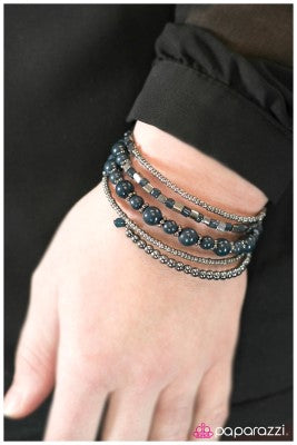 Wrap Star - blue - Paparazzi bracelet