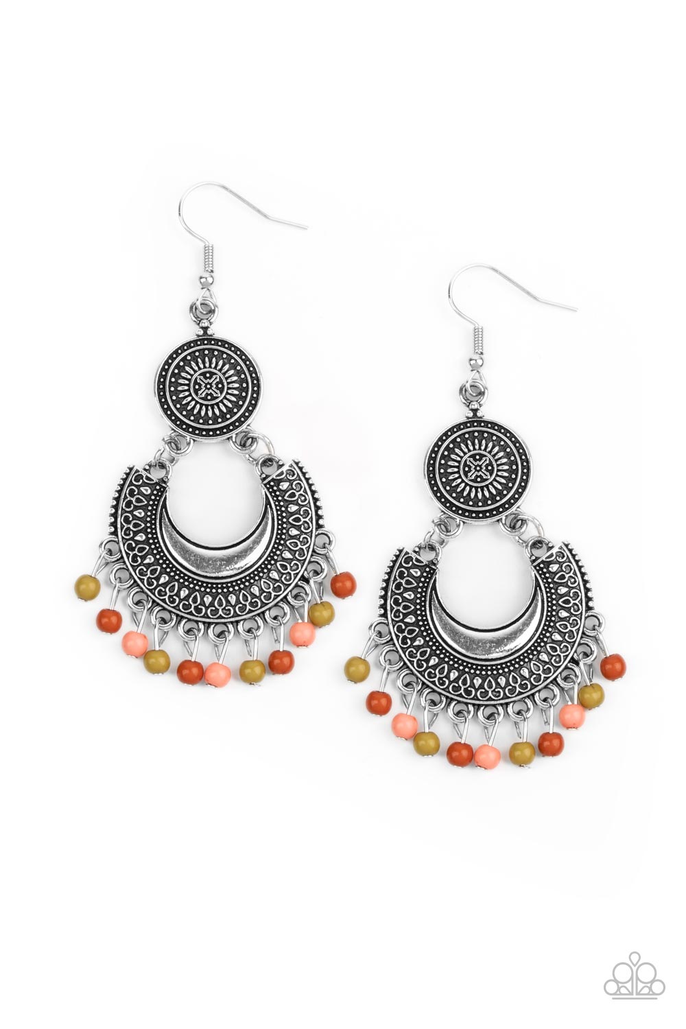 Yes I CANCUN - multi - Paparazzi earrings