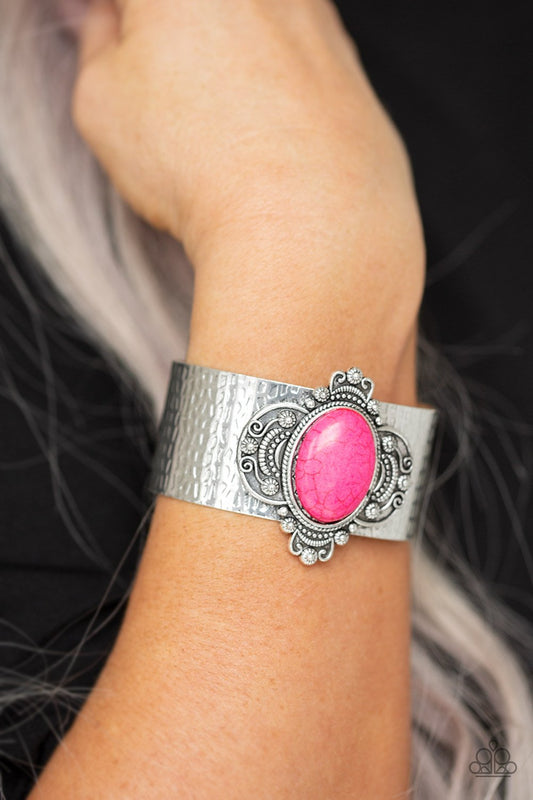 Yes I Canyon-pink-Paparazzi bracelet