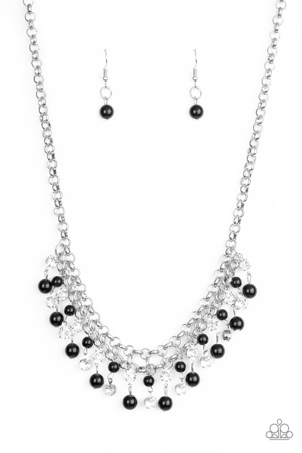 You May Kiss The Bride - black - Paparazzi necklace
