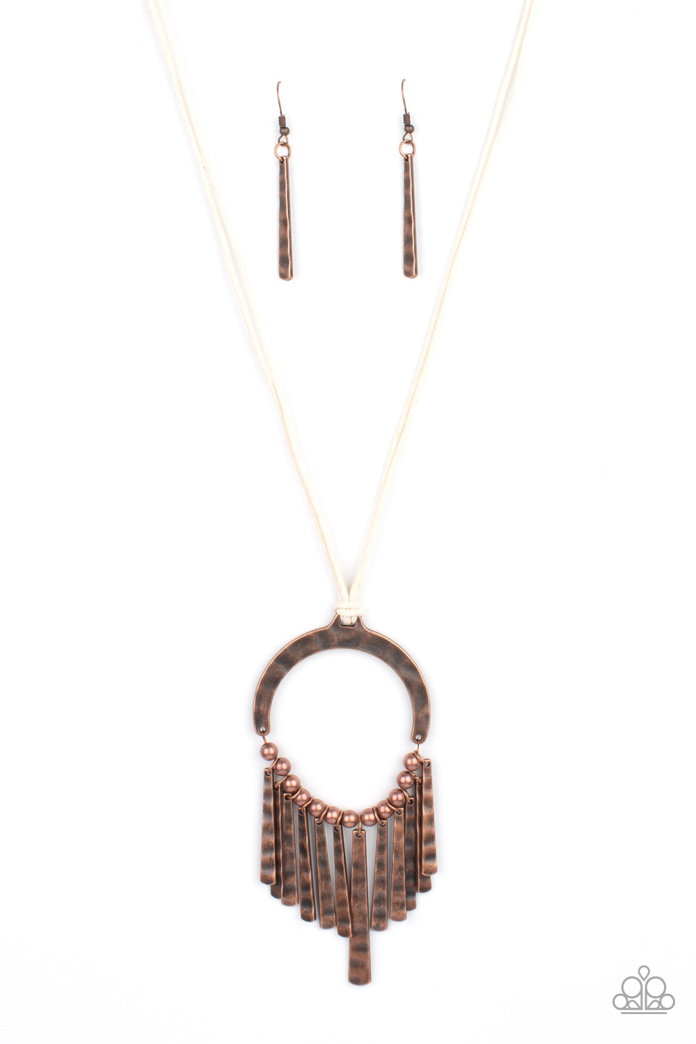 You Wouldnt FLARE! - copper - Paparazzi necklace