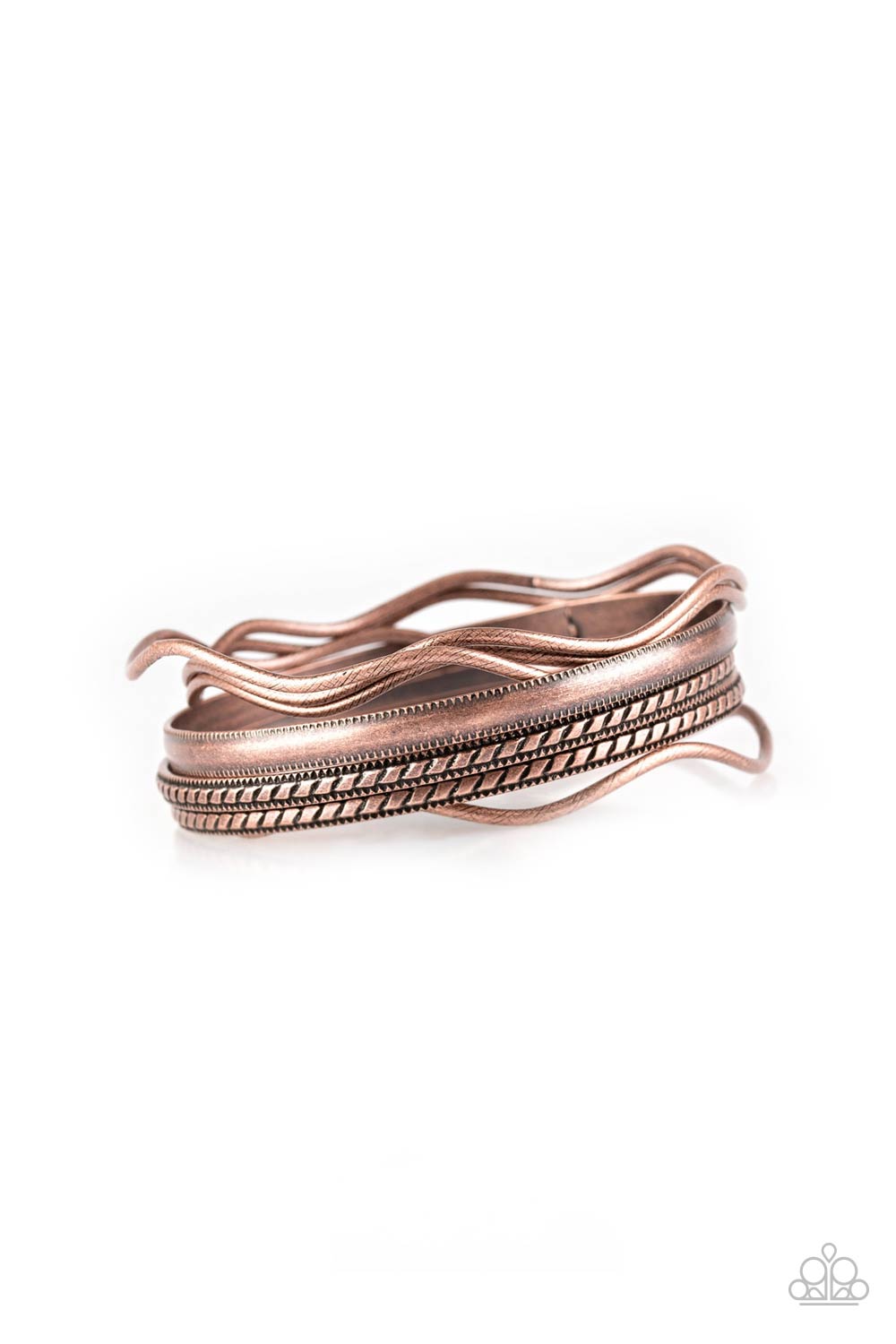 Zesty Zimbabwe - copper - Paparazzi bracelet