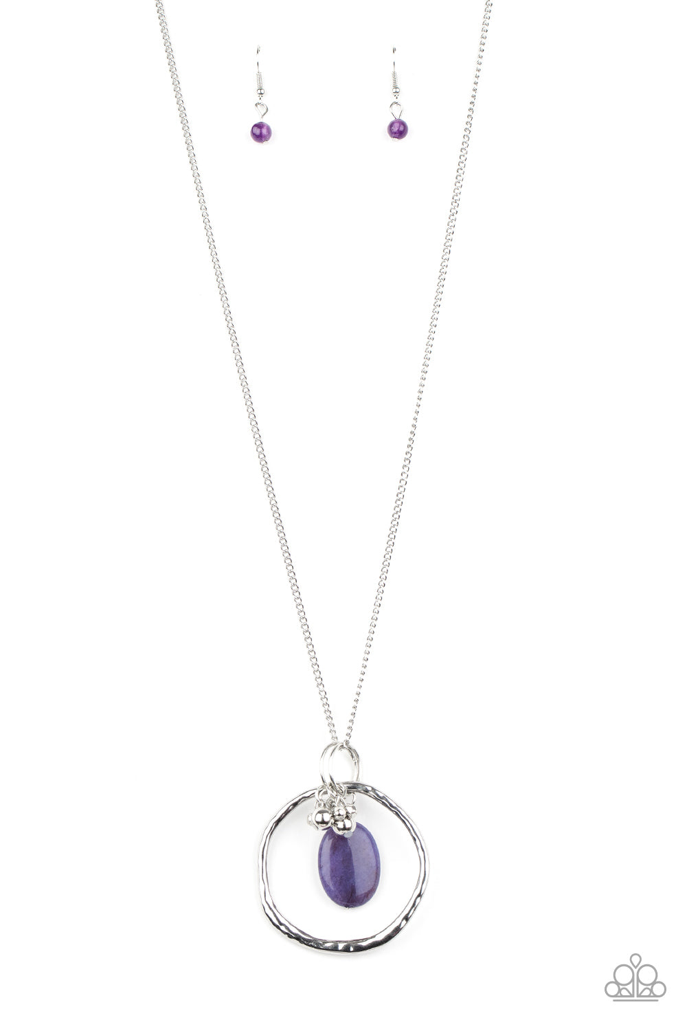 Zion Zen - purple - Paparazzi necklace