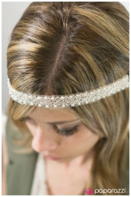 White Beauty - Paparazzi headband