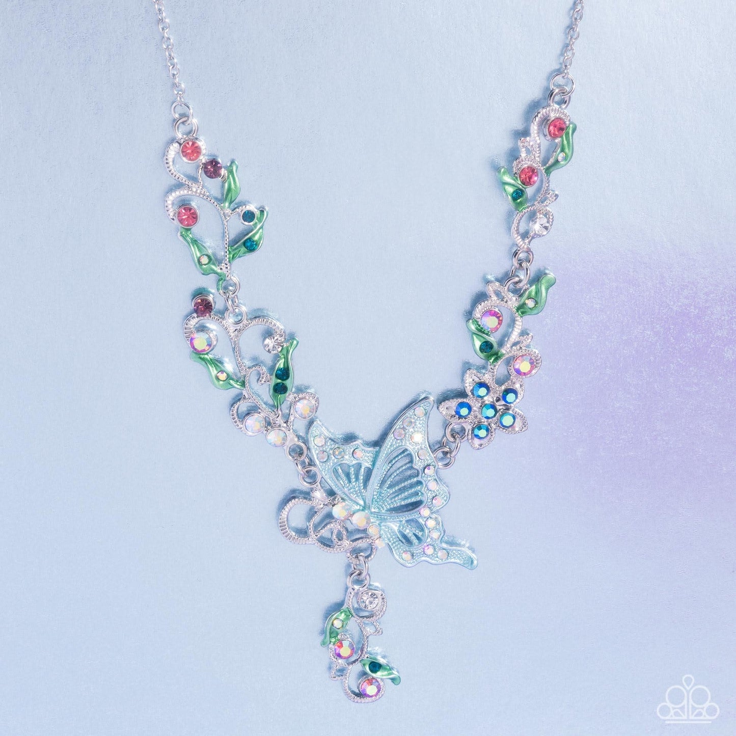 Valuable Vineyard - blue - Paparazzi necklace BUNDLE