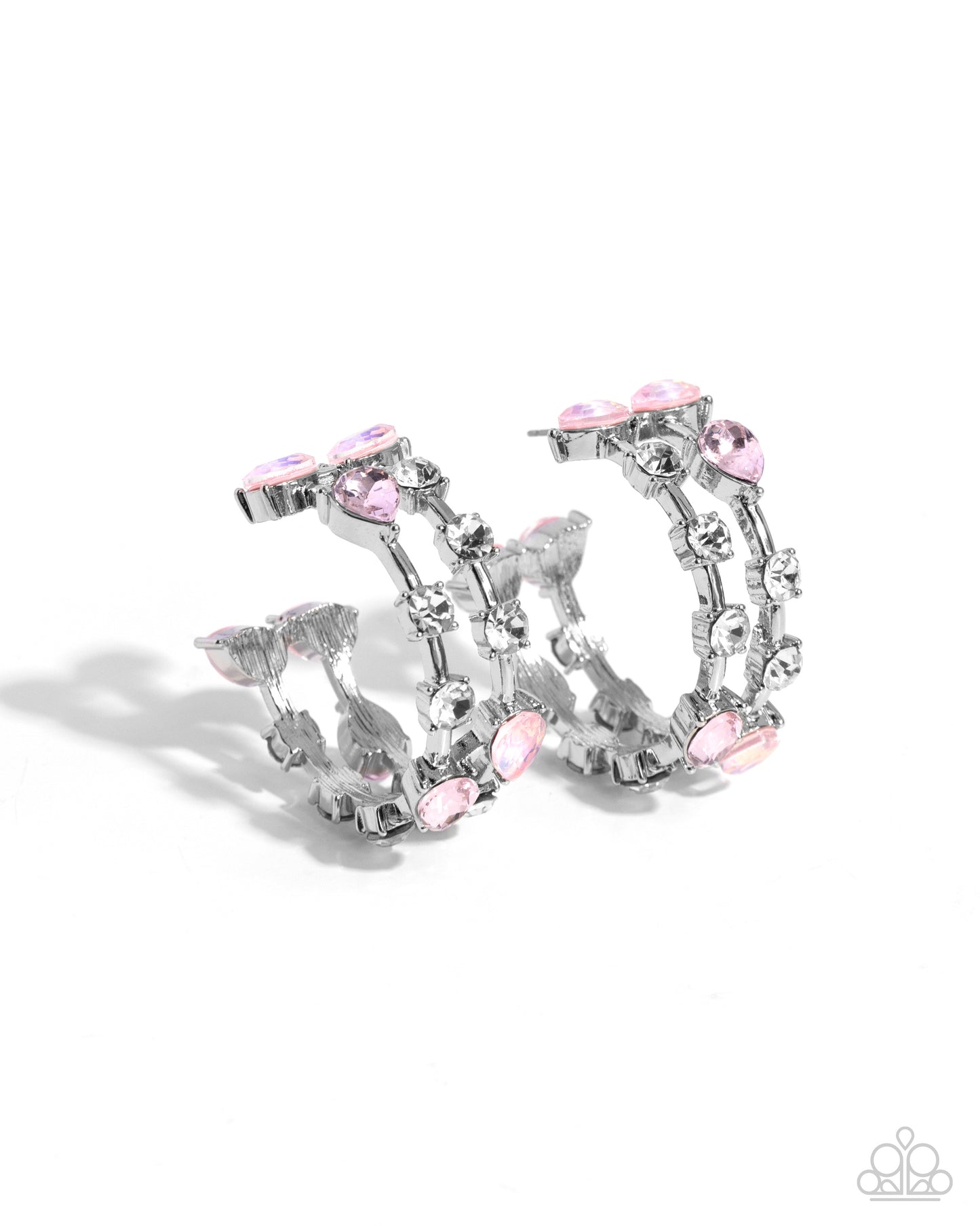 5th Avenue Fare - pink - Paparazzi earrings