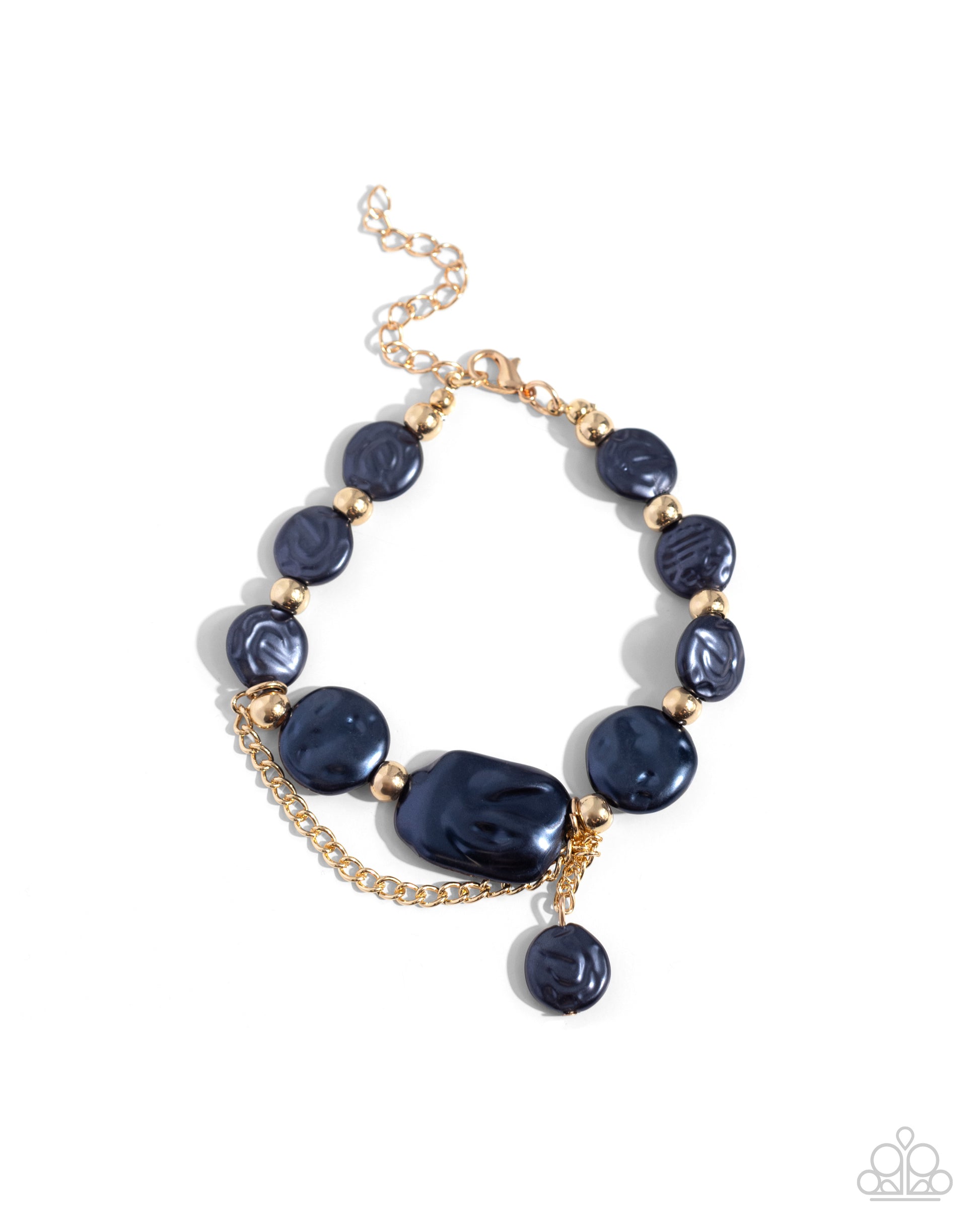 5th Avenue Finesse - blue - Paparazzi bracelet