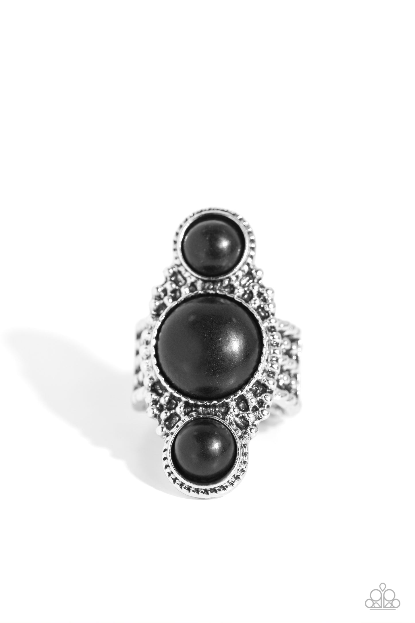Mountain Mecca - black - Paparazzi ring