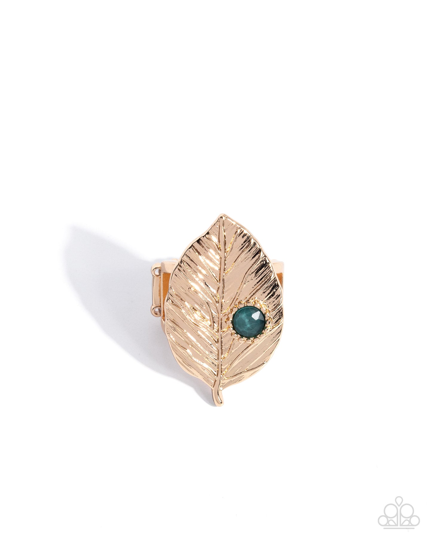 Leafy Lesson - green - Paparazzi ring