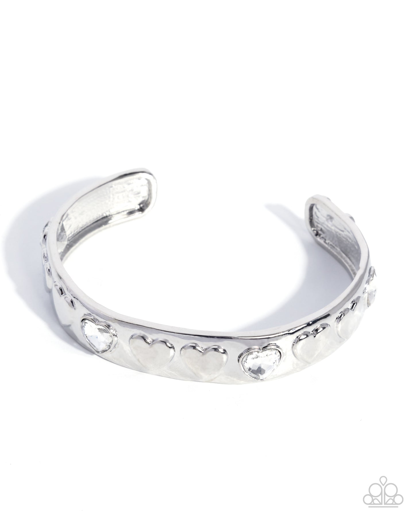 Smitten Surprise - white - Paparazzi bracelet
