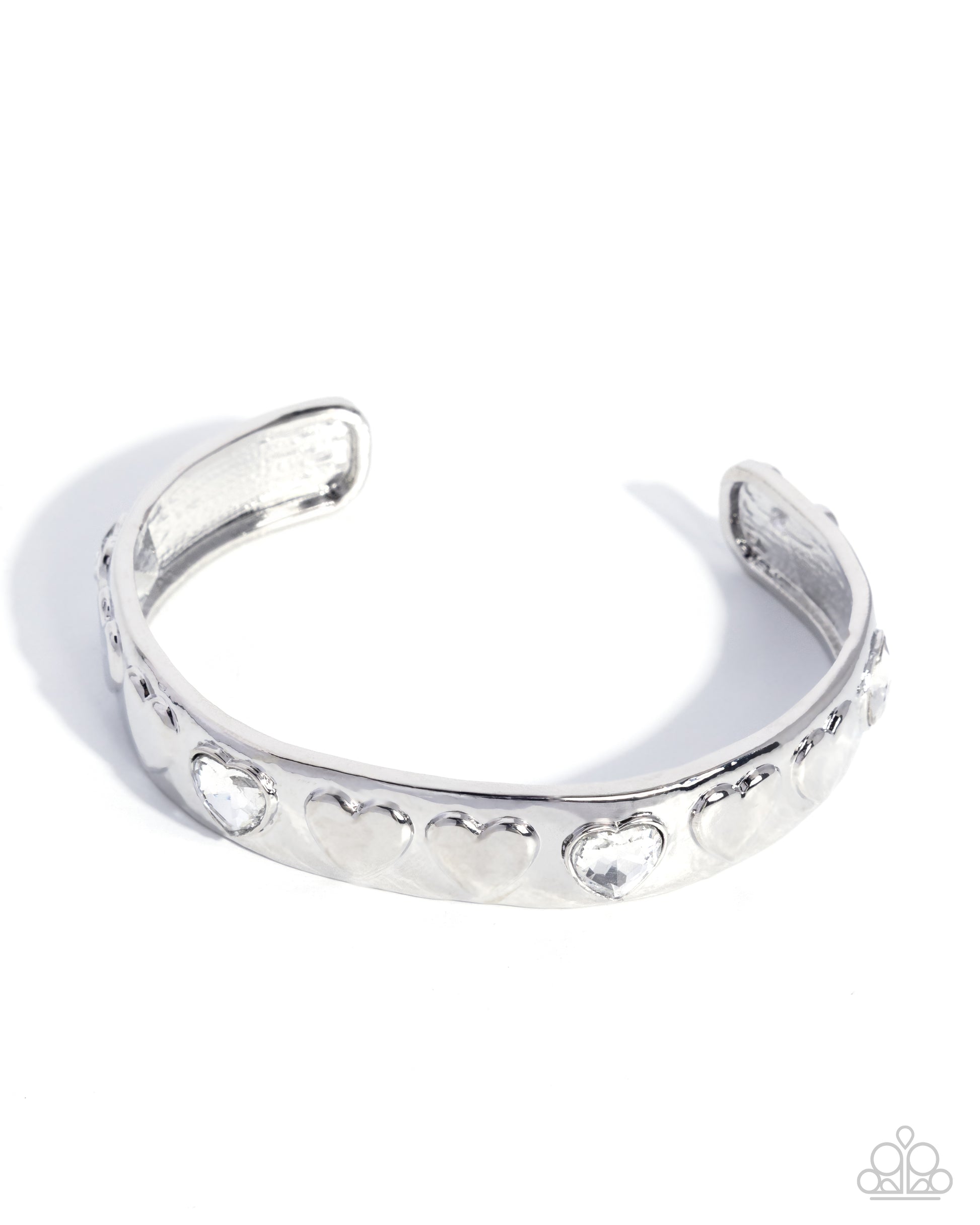 Smitten Surprise - white - Paparazzi bracelet