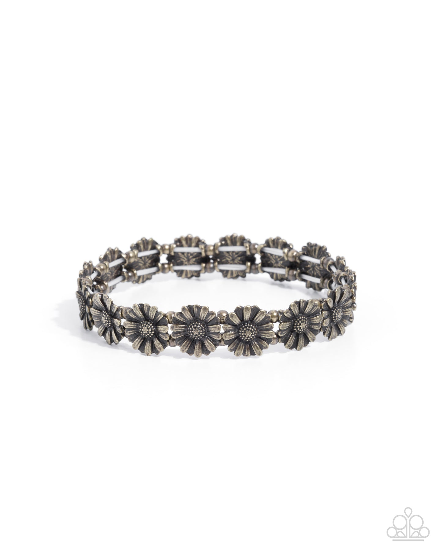 Bouquet Bombshell - brass - Paparazzi bracelet