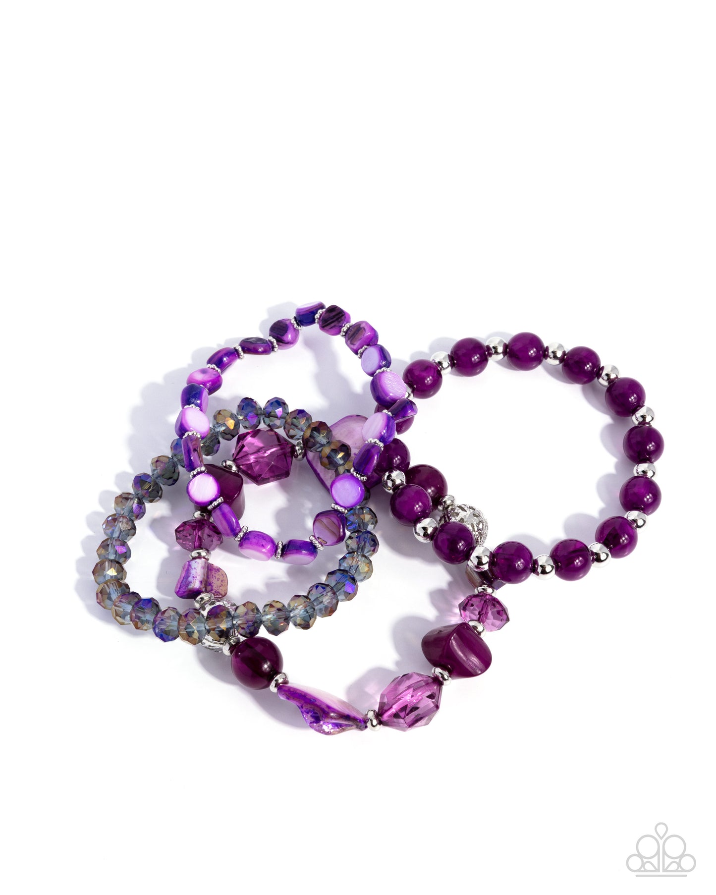Thriving Tapestry - purple - Paparazzi bracelet