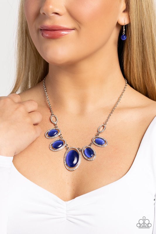 A BEAM Come True - blue - Paparazzi necklace