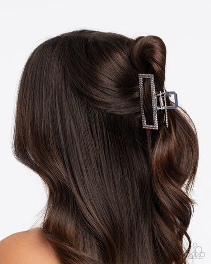 A Glittery Example - multi - Paparazzi hair clip